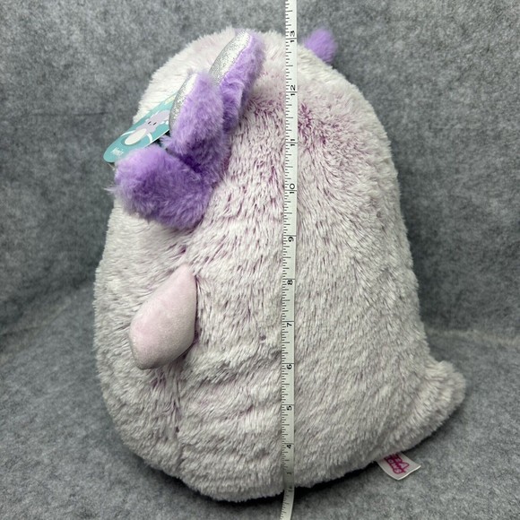 Squishmallow 12" Monica Axolotl Soft Purple FuzzAmallow Sea Life Plush Fuzzy - Picture 11 of 11